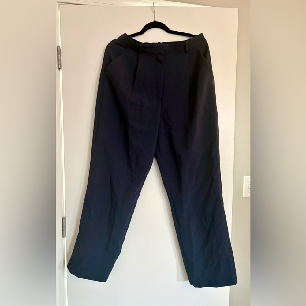 Abercrombie & Fitch Sloan Navy Trousers